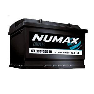 Batterie Numax EFB 12v 75 ah 730 en
