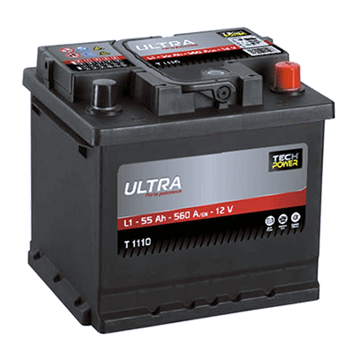 batterie tech power ultra 12batterie tech power 12v 55ah 560en t1160